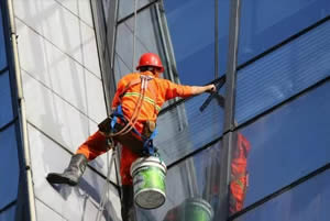 邯郸蜘蛛人幕墙清洗